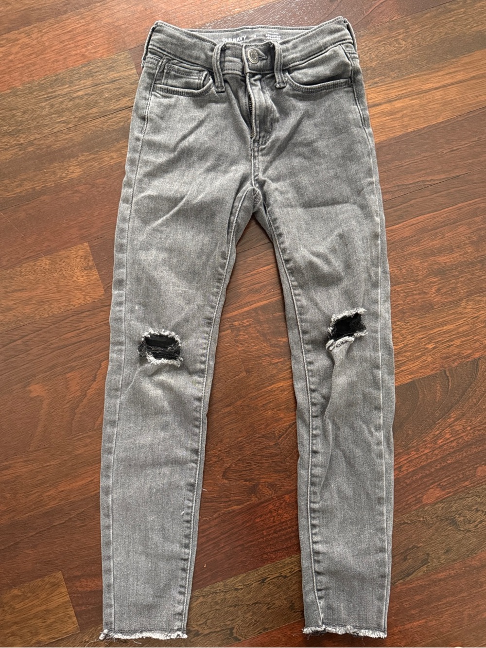 Old Navy Charcoal Rockstar Jeggings - High Rise